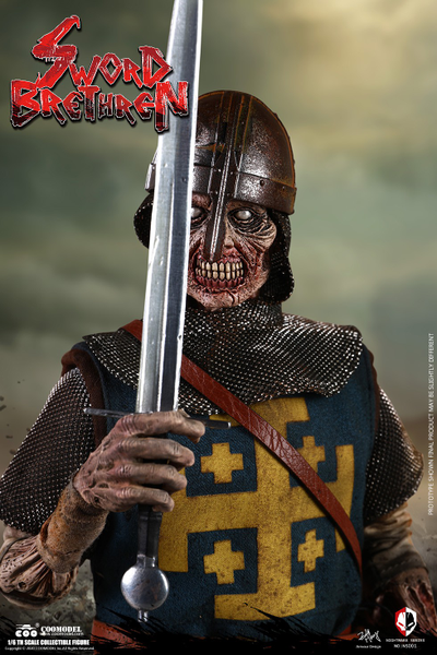 Воскресший рыцарь  - КОЛЛЕКЦИОННАЯ ФИГУРКА 1/6 NIGHTMARE SEIRES (DIECAST ALLOY)  - SWORD BRETHREN (NS001) - COOMODEL