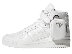 Prada x Adidas Forum High All White