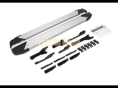 Порог-площадка "Start" F193AL + комплект крепежа, RIVAL, Exeed VX 2021-2023