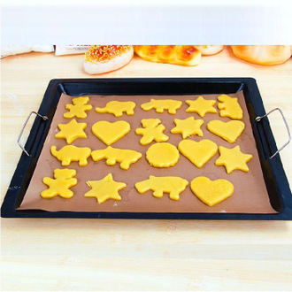 Лист для выпечки многоразовый (Цвет коричневый), 40*30 см