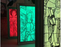 Stained glass windows