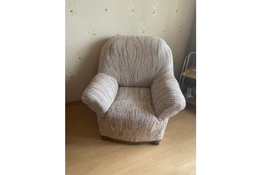 ЧЕХОЛ НА КРЕСЛО ВИСТА ЭЛЕГАНТ КРЕМ