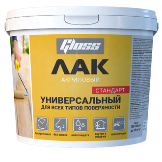 Лак акриловый матовый, 1 кг