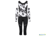 Теннисный костюм Head Performance Catsuit W (Black-white)