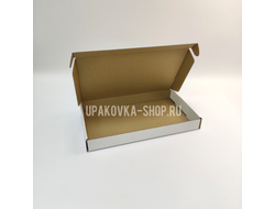Коробка с откидной крышкой 260*160*30 мм БЕЛЫЙ