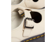 Dr Martens Bethan Pisa Leather Platform Mary Jane Parchment Beige Pisa
