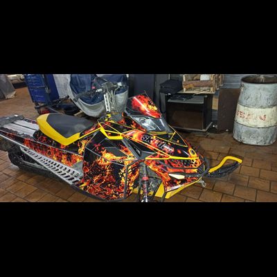 Наклейки на снегоход SKI DOO Summit 2008 - 2013 №3224