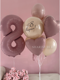 Набор шаров #4 на 8 марта