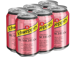 Газированный напиток Швепс Russchian 330мл ж/б (24)