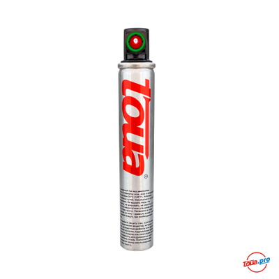 Газовый баллон Toua Premium 165 мм с зеленым клапаном