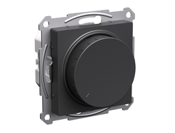 Светорегулятор поворотный 400 Вт, базальт - Systeme Electric - AtlasDesign - ATN001423