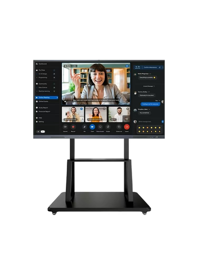Мобильная стойка для интерактивной панели 75 дюймов
