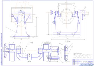 Стенд для ремонта двигателя ЗМЗ-406
