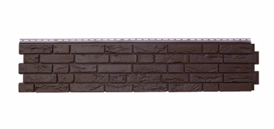 Фасадная панель "Демидовский кирпич", цвет арабика | ЯФасад