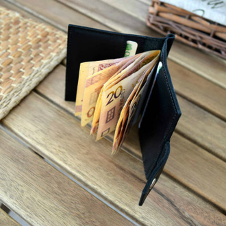 кошелек зажим женский Mini черный