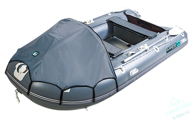 Лодка ПВХ Gladiator Professional D470AL с алюминиевым полом