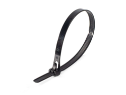 Стяжка нейлоновая КСР 7.5x200 (черн) (100шт) с разъемным замком