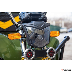 Грузовой электротрицикл Rutrike Дукат 1300 60V1000W зеленый