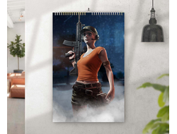 Перекидной календарь PlayerUnknown’s Battlegrounds, PUBG, ПУБГ №18