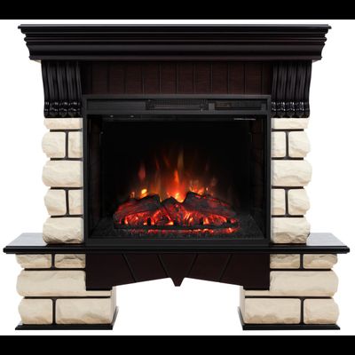 Электрокамин Kavkaz AO с очагом Sparta 25.5 LED