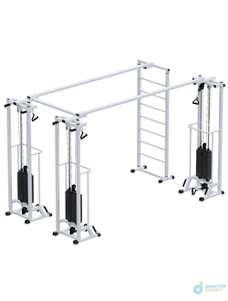 "Биотонус-3" 75/100 кг со шведской стенкой