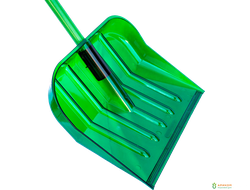 ЛОПАТА СНЕГОВАЯ ИЗ ПОЛИКАРБОНАТА 515*375 №2 ЦВЕТНАЯ D-36ММ