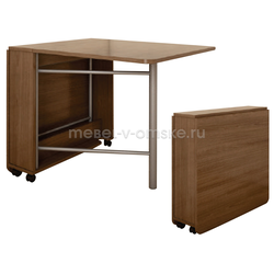 ОМ341 Стол-книжка Премьер. Размер: 238х750х800. В разложенном виде: 1636х750х800.