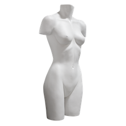 Манекен женский торс для демонстрации стильных топов и аксессуаров