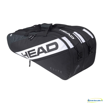 Теннисная сумка Head Elite 9R (black-white) 2022