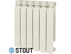 Алюминиевыек радиаторы STOUT Bravo 500. Купить в Новосибирске. АС-ГРУПП