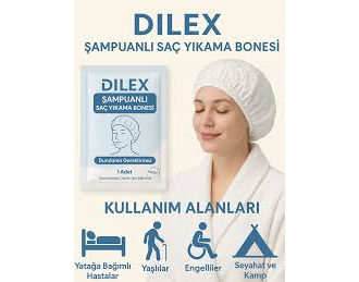 Shampoo Cap - თმის დასაბანი ქუდი შამპუნის შემცველობით მწოლიარისთვის, საბითუმო და საცალო