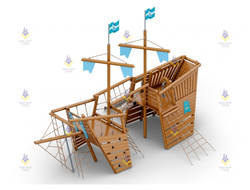 3303.1 Игровой комплекс «Летучий голландец» дерево