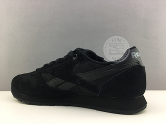 Reebok Classic Black, замша (41-45) Арт: 022MF