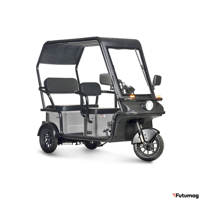 Электротрицикл Wanshida NIPLA 570 60V 1000Вт серый