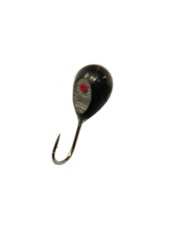 Мормышка Тульская КАПЛЯ d-4,0 Черное серебро (вес 0,74гр.)(уп-ка 5шт.)