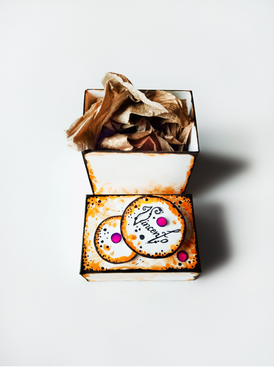 Подарочная коробочка для авторского украшения, хендмейд