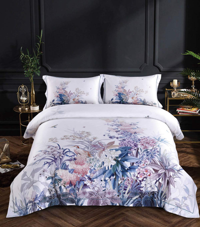 Постельное белье мако-сатин евро 200x220x1 250x270x1 50x70x4 TIS07-810