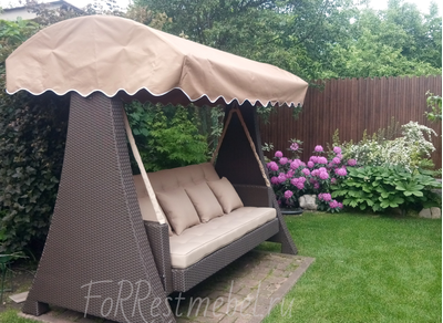 Элитные садовые качели