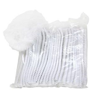 ერთჯერადი სამედიცინო  ქუდი თეთრი და ლურჯი (გარმოშკა) საბითუმო და საცალო