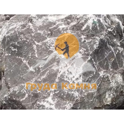 Черный мрамор, фракция 400-600 мм