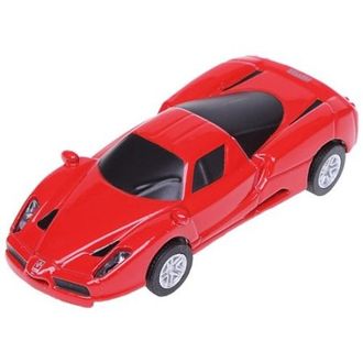 Флешка машинка Ferrari 8 Гб красная