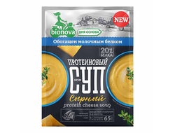 Протеиновый крем-суп "Сырный", 20г (Bionova)