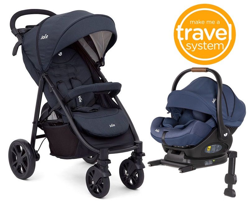 Joie Litetrax 4 прогулочная коляска 3 в 1 автокресло + база isofix