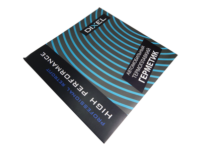 Герметик для фар жесткий DIXEL PRO-JP HOT 9,5 cm*4M Черный (Made in Japan)