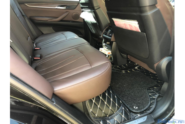 3D-КОВРИКИ ИЗ ЭКОКОЖИ В BMW X5