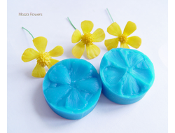 "Цветок полевого лютика" Силиконовый молд (вайнер)