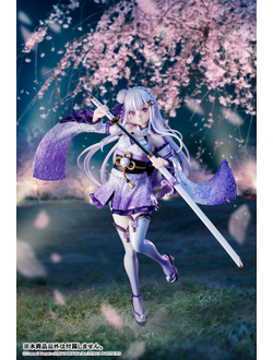 Фигурка 1/7 Эмилия (Emilia Combat Outfit Ver.)