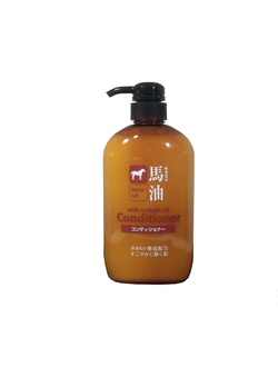 KUMANO YUSHI Horse OilКондиционер с натуральным лошадиным маслом 600 мл