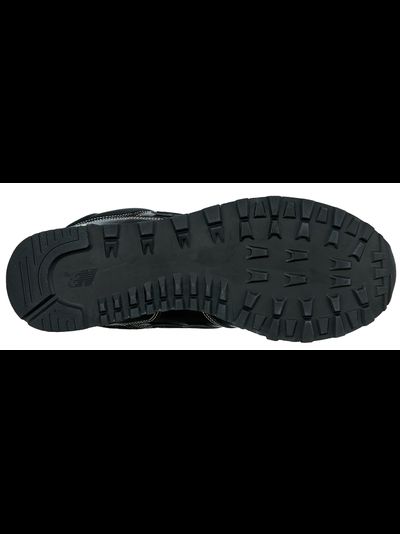 New Balance 574 Fur Black Leather