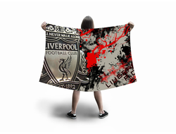 Флаг большой Ливерпуль, Liverpool FC №14